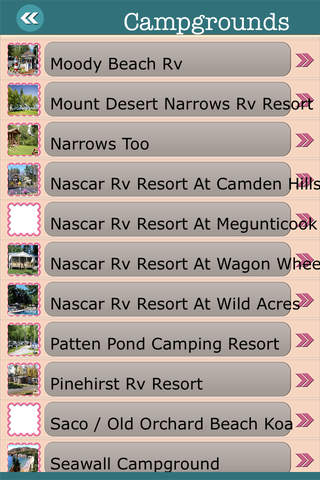 Maine State Campgrounds & Hiking Trails screenshot 3