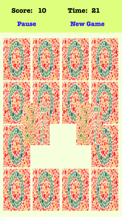 Puzzle Card - Color Blind Puzzle 81 screenshot 2