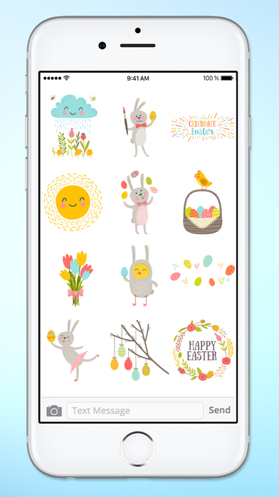 Super Cute Easter Sticker Pack screenshot 3