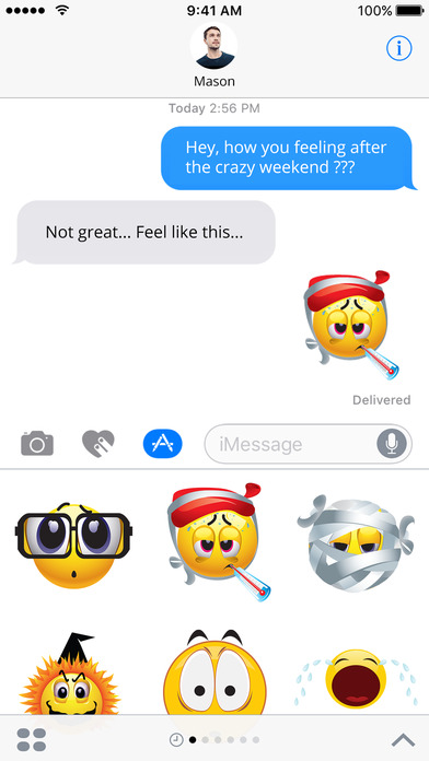 Emoji Moods - Share your mood w/ Friends & Family screenshot 4