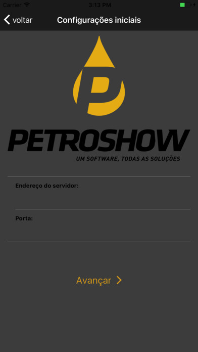Gestor Petroshow screenshot 2