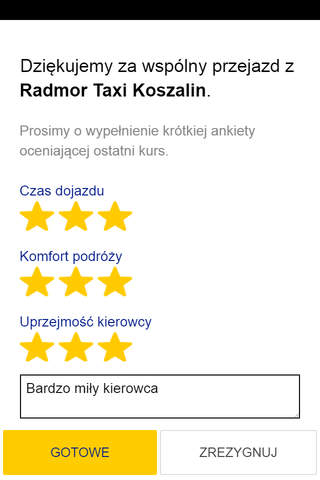 Radmor Taxi Koszalin screenshot 3