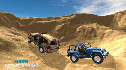 Offroad Mountain Jeep Driving Simulator screenshot 4
