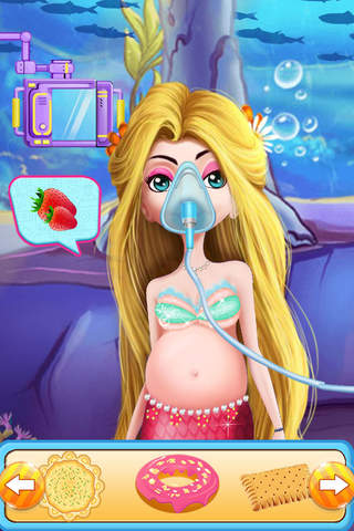 Ocean Lady's Baby Born - Mermaid Delivery Salon screenshot 2