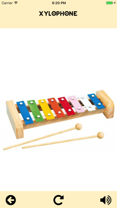 Musical Instruments Sounds For Kids screenshot 2