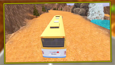 Offroad Tourist Bus Driver Game - Pro screenshot 2