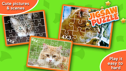 Little Kitty Jigsaw Puzzle - Kitty Games screenshot 3