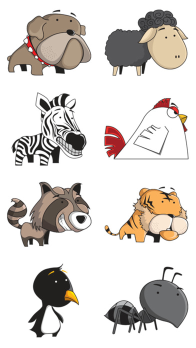 Funny Animals Stickers! screenshot 4