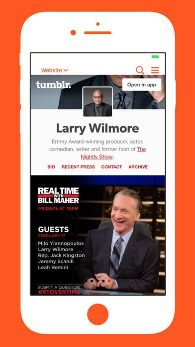 The IAm Larry Wilmore App screenshot 3