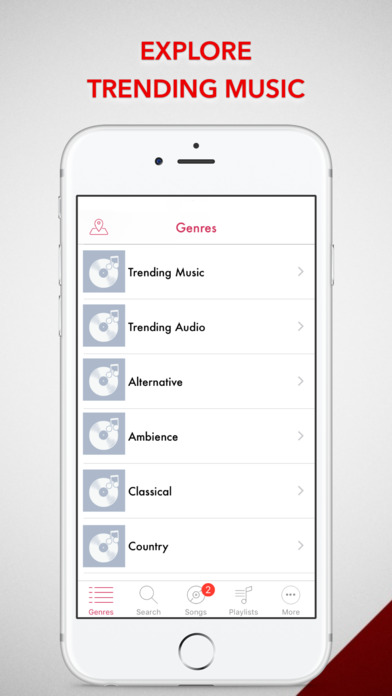 Trending Music Pro - Free Songs, Streamer, Player screenshot 2