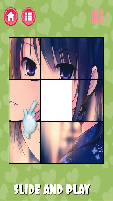 Anime Slide Puzzle For Kids screenshot 3