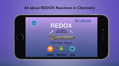 Redox Reaction - Chemistry screenshot 3