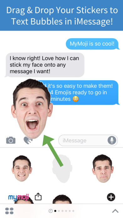 MyMoji: Photos Of Your Face As Stickers and Emojis screenshot 4