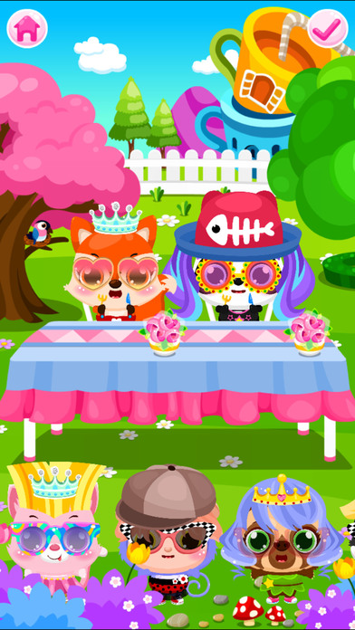 公主的美食－女孩子们的化妆、换装游戏 screenshot 3