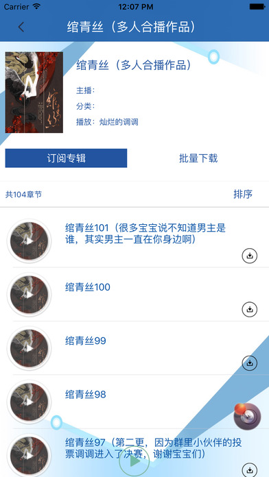 绾青丝有声—网络畅销书 screenshot 3