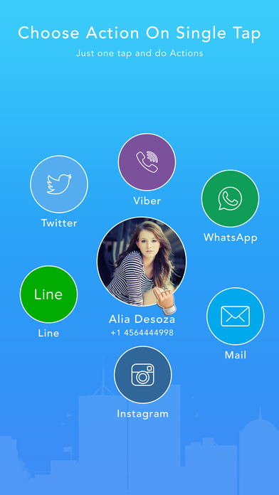 Social Speed Dialler : Social Media Dialler screenshot 2