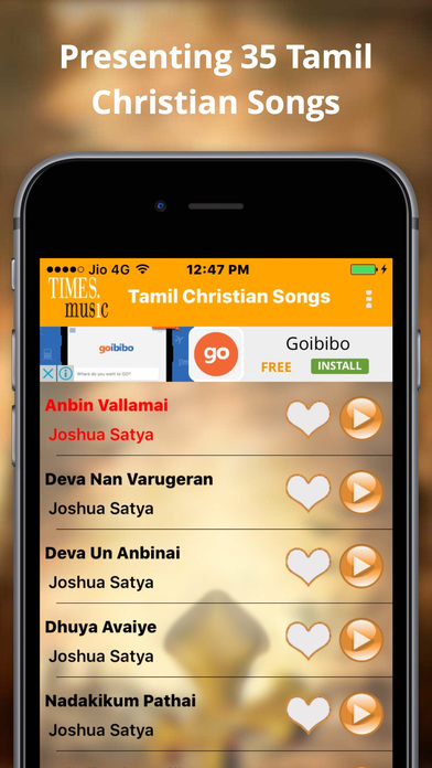 35 Tamil Christian Songs screenshot 3