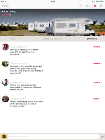 CaraMaps - Motorhome campsites screenshot 4