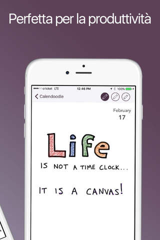 Calendoodle Lite - Pen & Ink Whiteboard Calendar screenshot 4