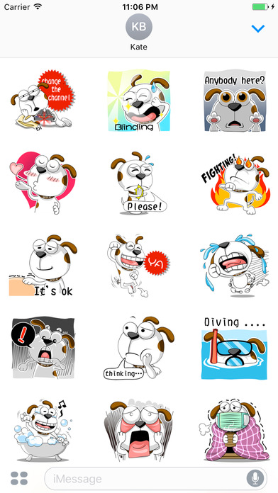 Ekira The Dog Stickers Vol 2 screenshot 2