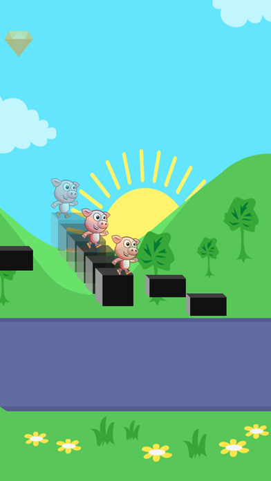 Tiny Pig escape - Gladiators scream uphill rush screenshot 2