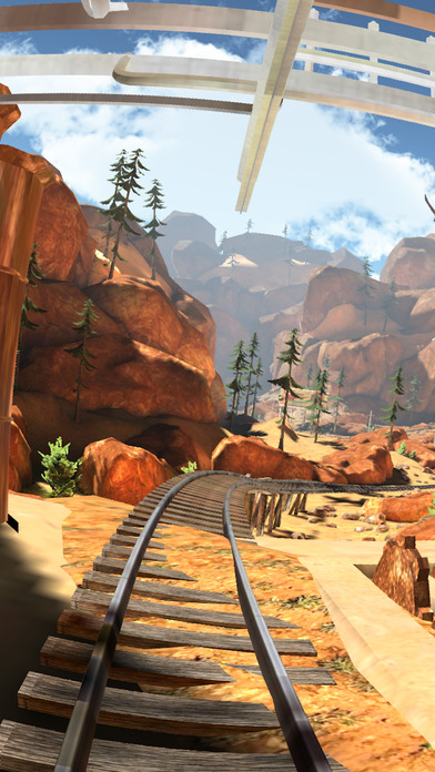 VR Roller Coaster Adventure screenshot 2