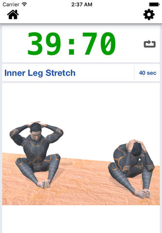 12 Min Stretch Workout - Improve Your Flexibility screenshot 3