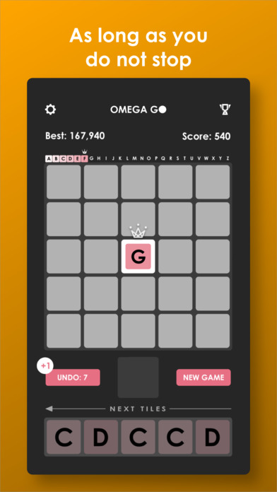 Omega Go - Letter Puzzle screenshot 3
