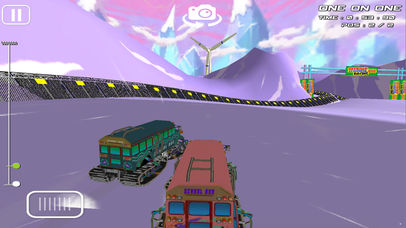 Offroad School Bus Racing - 3D School Bus Racing screenshot 4
