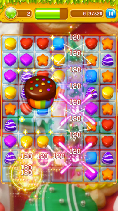 Swipe Cookie Mania Puzzle screenshot 2