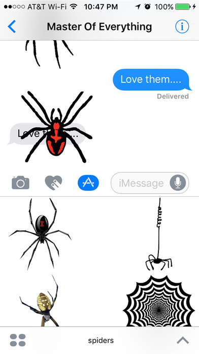 Silly Spider Prank Stickers : Scare Your Friends screenshot 3