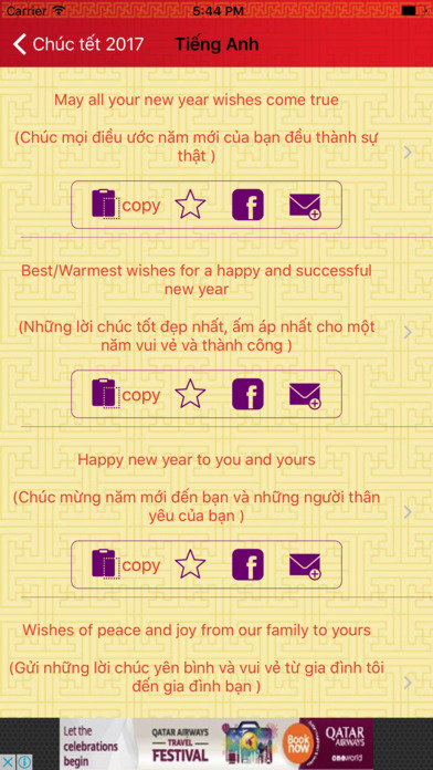 Lời Chúc Tết 2017 - SMS Chúc Xuân Đinh Dậu screenshot 3