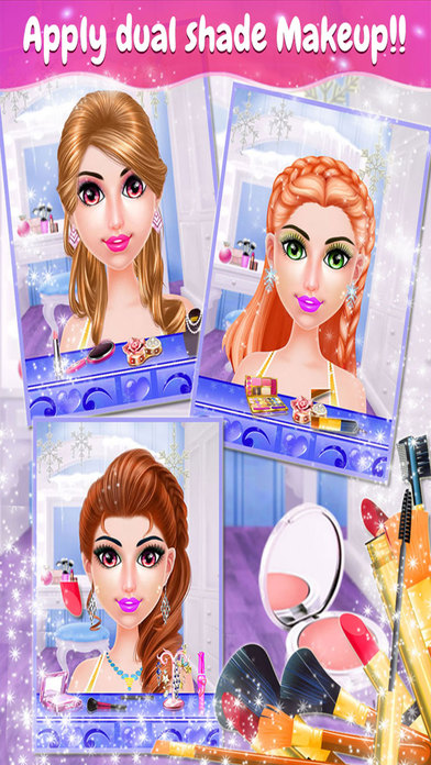 snow beauty queen makeup and salon screenshot 3