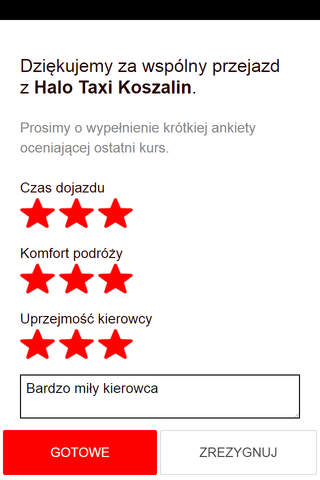 Halo Taxi Koszalin screenshot 4