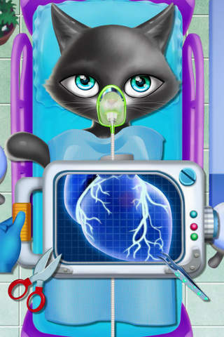 Pets Kitty's Heart Surgery-Vet Doctor Diary screenshot 3