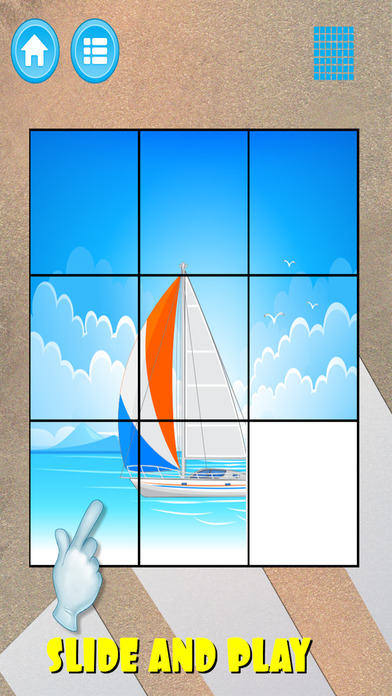 Transporter Slide Puzzle For Kids Pro screenshot 3