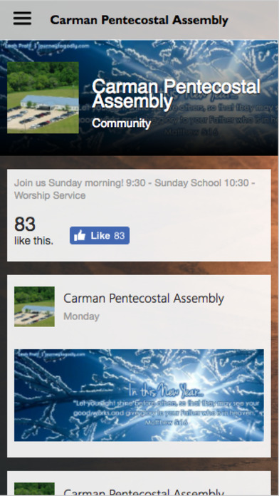 Carman Pentecostal Assembly screenshot 2