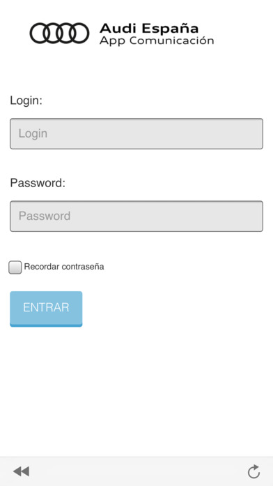 Audi App Comunicación screenshot 2
