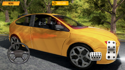 City Taxi Drive-r 3d: Offroad Taxi Sim-ulator Game screenshot 4
