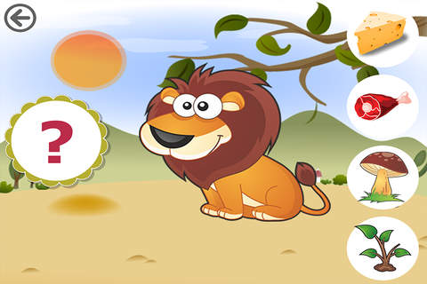 Food Animals puzzle games for kids & toddlers apps screenshot 3