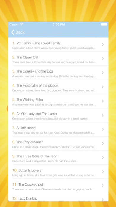 Bedtime Short stories for Kids - offline screenshot 3