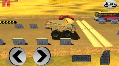Monster Wheels Truck Driver Parking Sim screenshot 2