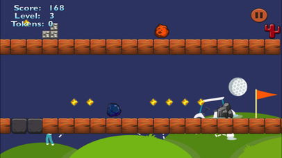A Golf Ball Crashes With Obstacles screenshot 3
