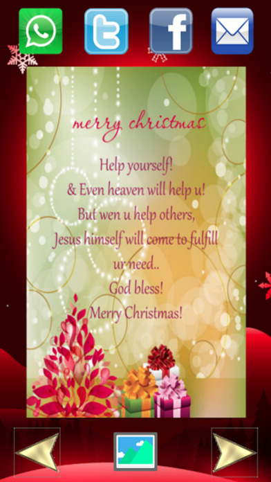 Christmas Greetings Wallpapers-Xmas ecard & quotes screenshot 3