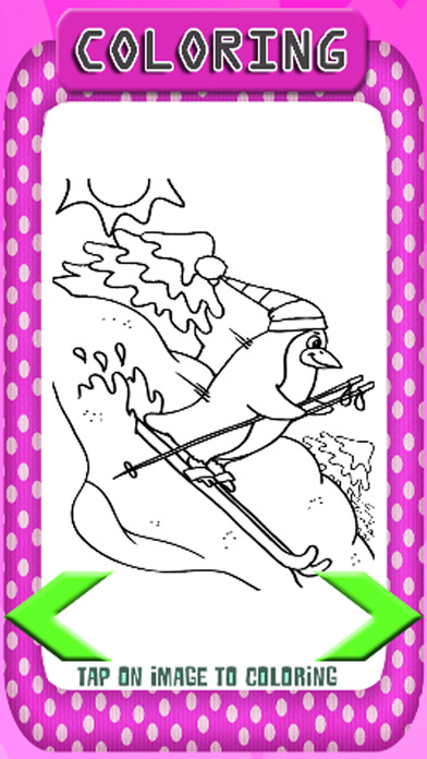 Coloring Book Game Penguin And Dolphin Version screenshot 2