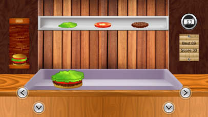 Yummy Burger Maker Cooking screenshot 3