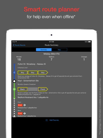 New York Subway MTA Map screenshot 3