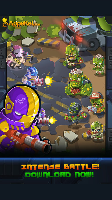 Guns vs Zombies– Defense of the Dead Game screenshot 4
