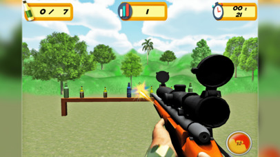 3D Sniper Bottle Shoot screenshot 2