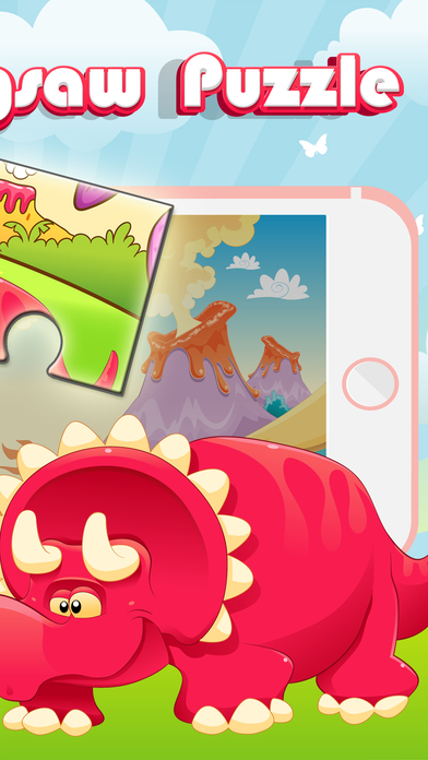 Kids Dinosaur Puzzle Game: Toddlers Jigsaw Puzzles screenshot 4